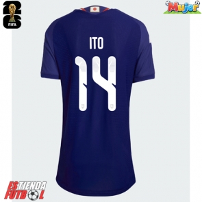 Japón Junya Ito #14 Primera Equipación Mujer Mundial 2026 Manga Corta